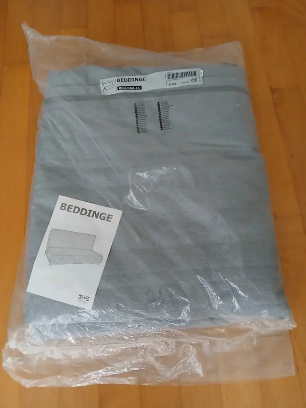 Ikea Beddinge Sofabed Cover - Grey - NEW